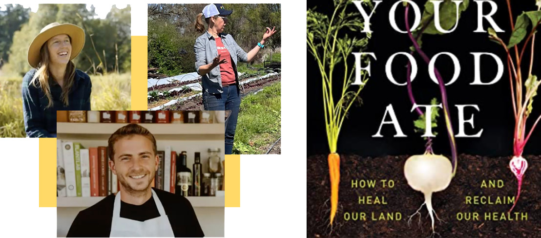 Climate Farm Schools Instructors, Singing Frogs Farm, and What You&rsquo;re Food Ate Book